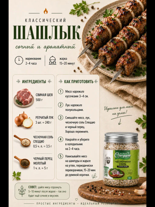 Чесночная соль с горными травами - Спеццио фото 7