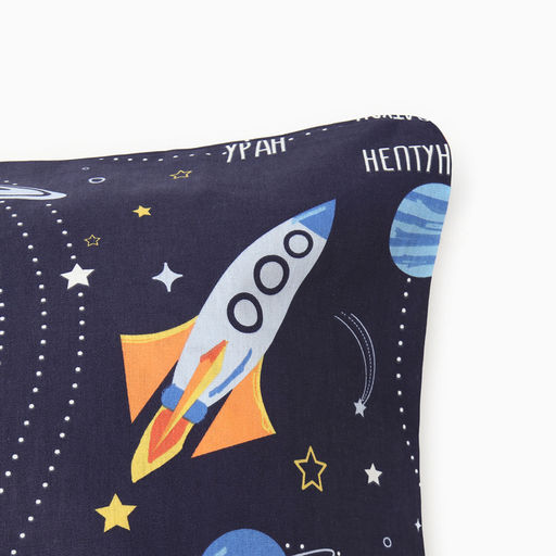 Наволочка Этель Млечный путь 50х70 см, 100% хлопок, бязь  фото 2