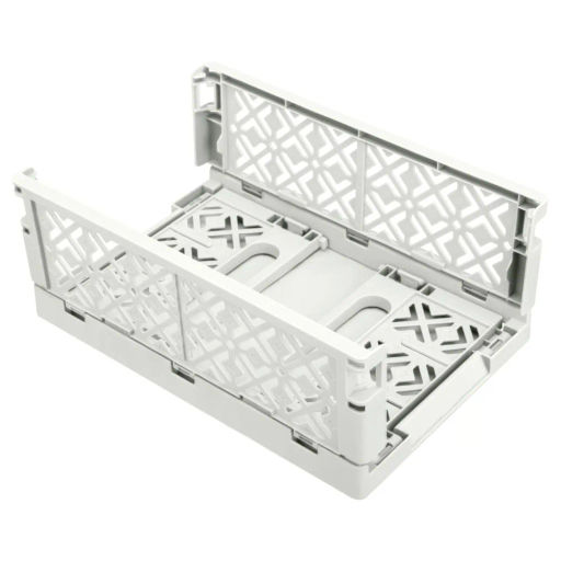 Набор: ЯЩИК СКЛАДНОЙ STOCKY, 1,2Л + 3,4Л + 10,5Л (Белый) - Econova фото 5