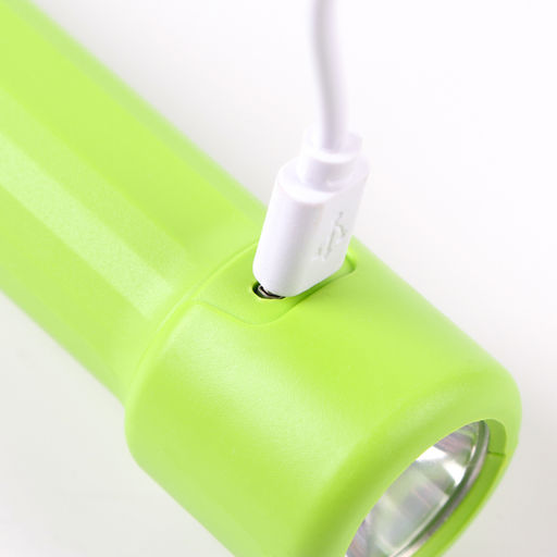 Фонарь ручной аккумуляторный, 1.5 Вт, 800 мАч, 3535LED, 3 режима, IPX2, 10.5 х 3 см.зеленый - Simaland фото 4