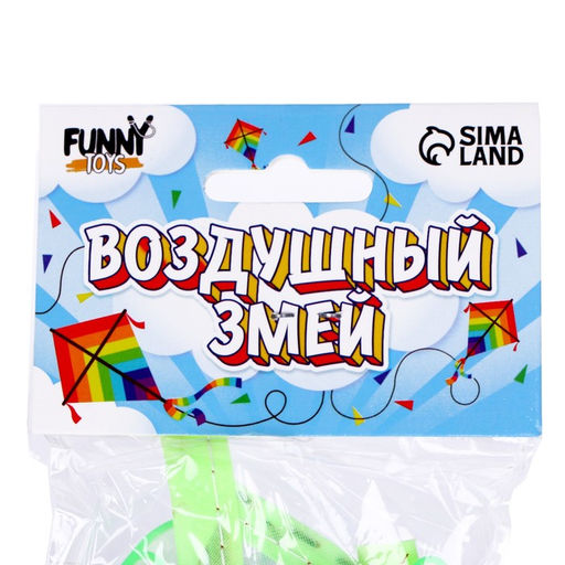 Воздушный змей Птица, цвета МИКС - Funny toys фото 4