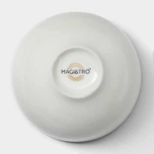 Салатник Magistro La Perle, 250 мл, d=10.2 см, фарфор, белый фото 5