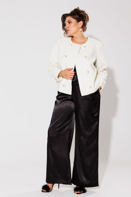 Жакет ANELLI 1430 белый  фото 3