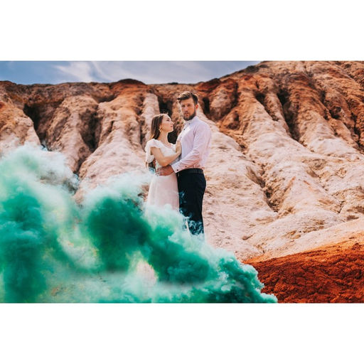 Цветной дым зелёный, заряд 1,75 дюйма, МАКСИ, очень высокая интенсивность, 30 сек, 11,5 см - Simaland фото 4