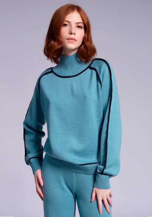 WW-2554 джемпер женский слоновая кость. НА ФОТО ДРУГОЙ ЦВЕТ!