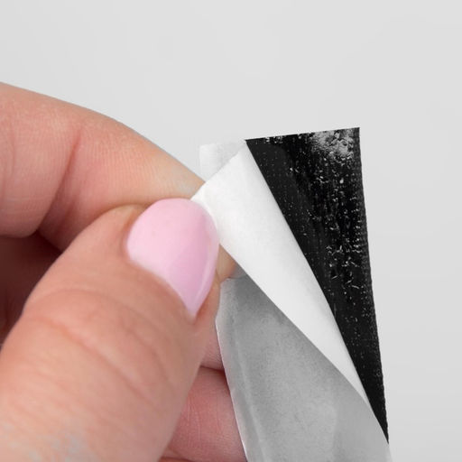 Цена за 2 шт. Липучка на клеевой основе, 20 мм, 100±5 см, чёрная