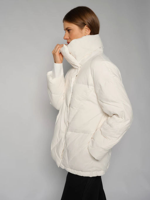 Куртка женская 12411-22031 white - Eleganzza фото 9