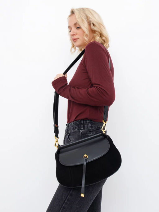 Сумка 1040MF black Polina&Eiterou