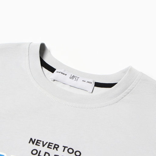 Футболка женская MIST Dream, серая, размер M (44-46)