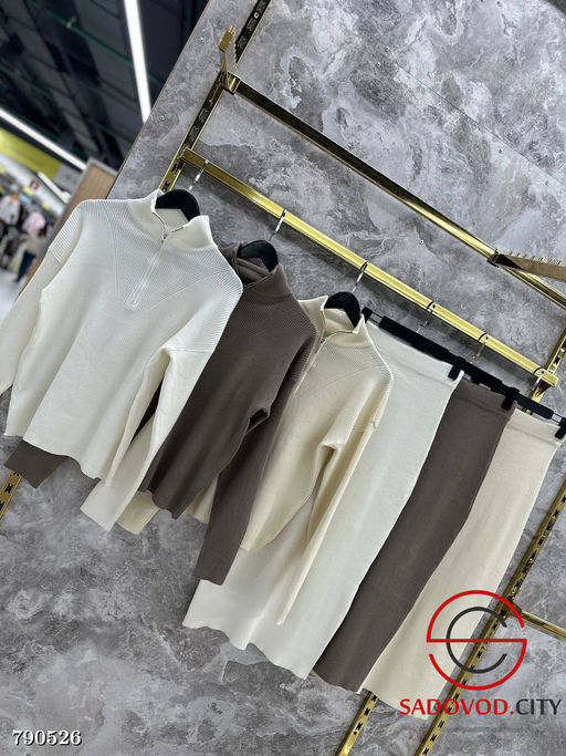 Женский костюм с юбкой миди - Bruno фото 2