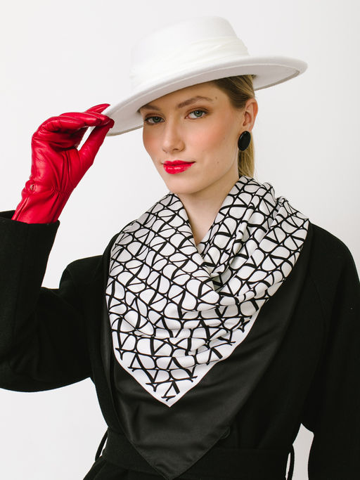 Большой мягкий очень нежный двусторонний платок - Tantino фото 2