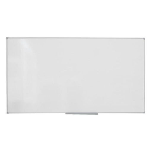 Доска магнитно-маркерная 100×180 см, Calligrata СТАНДАРТ, в алюминиевой рамке, с полочкой