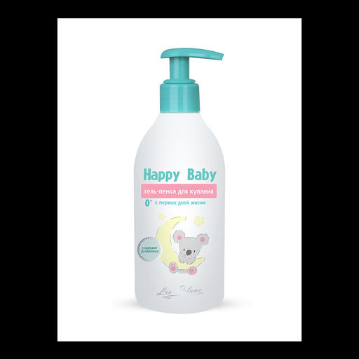 Liv-delano Happy Baby Гель-пенка для купания 0+ (с первых дней жизни) 300г