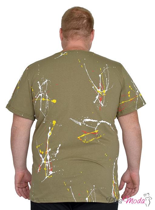 Футболка Модель №1347 размеры 44-84 - Plusmoda фото 4