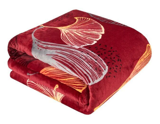 Покрывало-плед Гингко фланель-микрофибра 150*200 см. - Лен поволжья фото 2