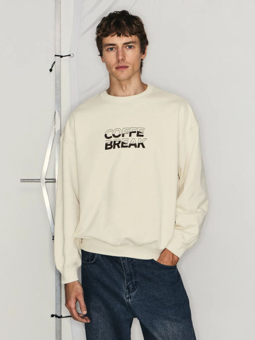 Толстовка с принтом / Zarina фото 3