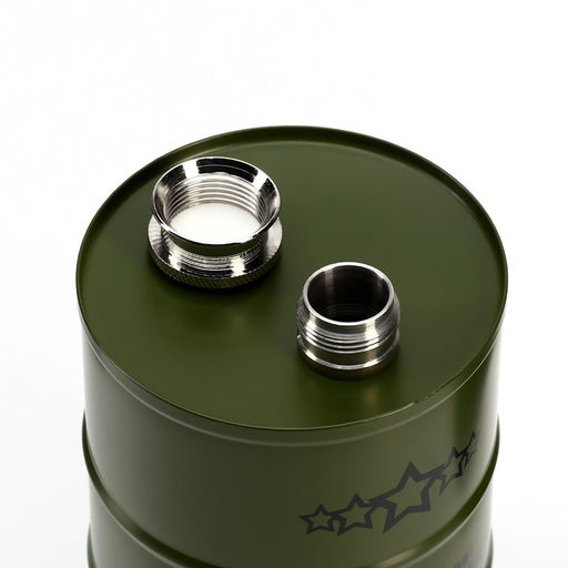 Фляжка «Стратегический продовольственный», нержавеющая сталь, 700 мл, 25 oz