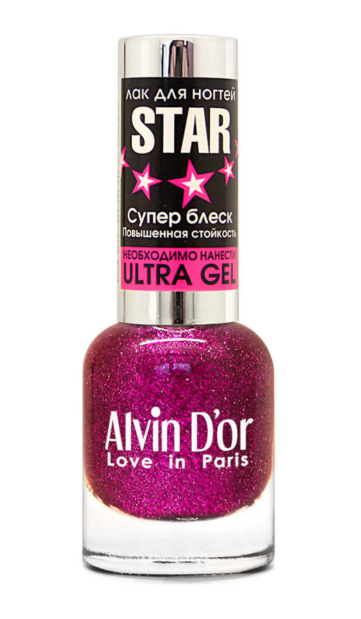 Alvin Dor Лак для ногтей STAR Супер блеск тон 6119 15мл