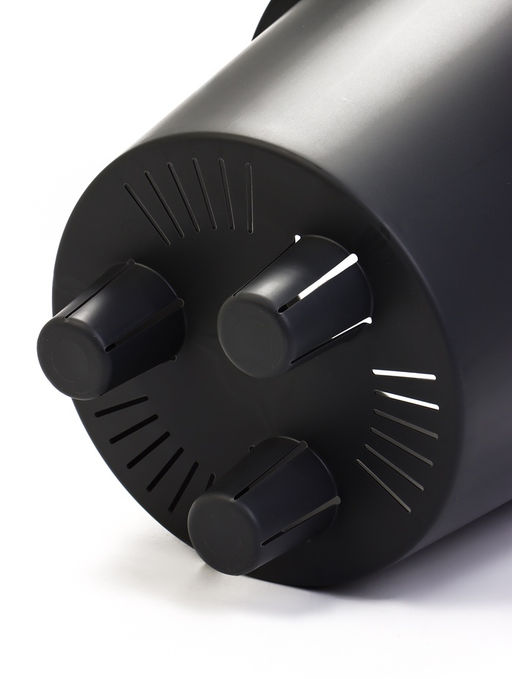 Кашпо для цветов «Микрит», 1 л, d=15 см, h=14 см, со вставкой, пластиковое, серое