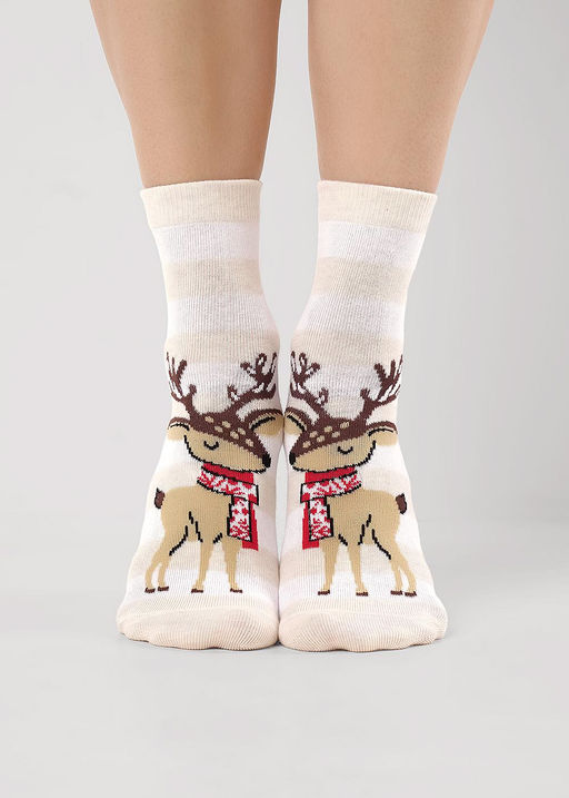 (CLE) Д2560 носки жен. НГ (ЧЗ)