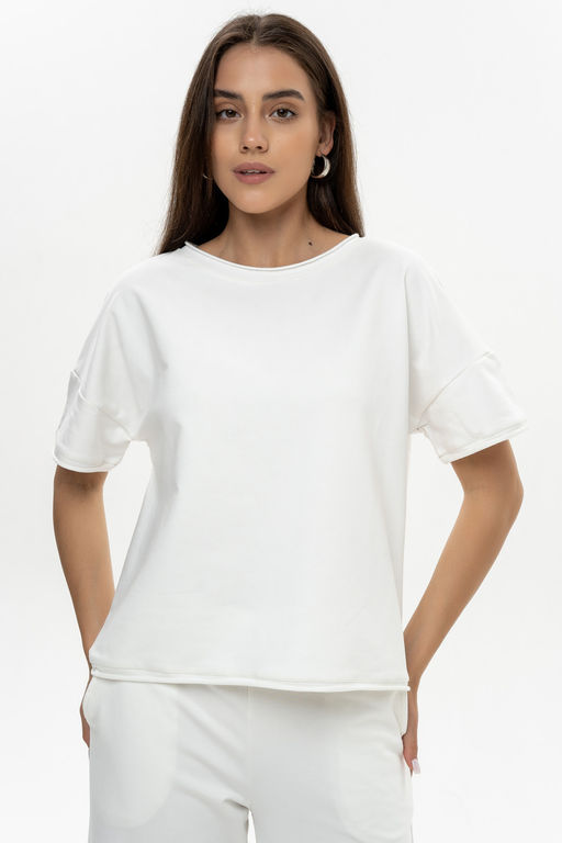 футболка хлопок с лайкрой - Solo mio фото 12