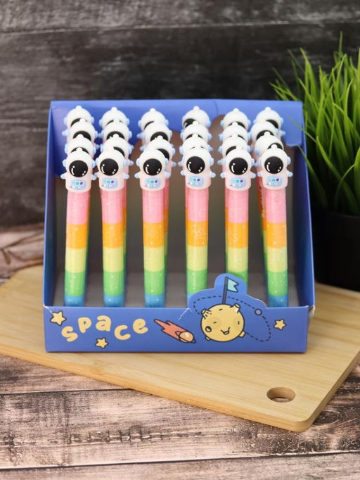 Разноцветные мелки "Happy astronaut", 6 в 1, rainbow