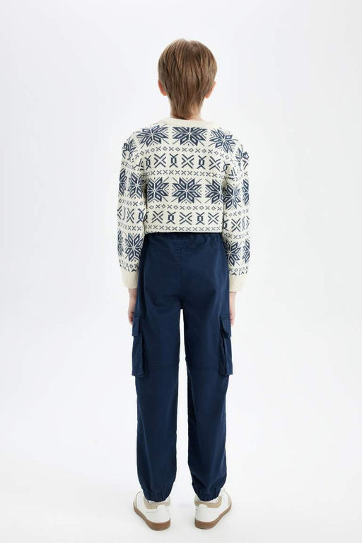 Габардиновые брюки-джоггеры для мальчиков - Defacto фото 6