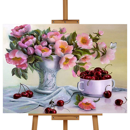 Мозаика алмазная "Летний сбор" 40*50см.