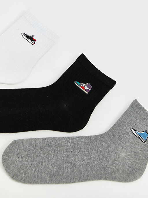 Nak??l? Erkek Soket ?orap 3l?