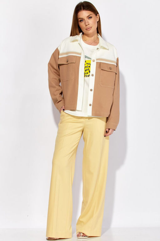 Жакет LAIKONY 724 песочный  фото 6