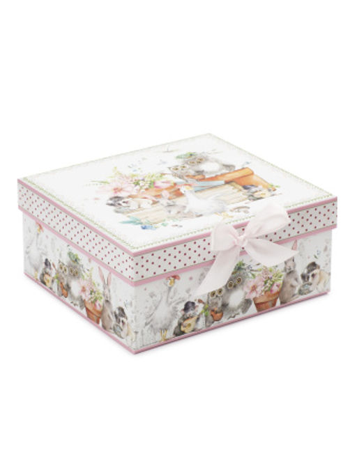 Кружка ANIMAL FAIR 330мл с ложечкой и подставкой - SIJ фото 7