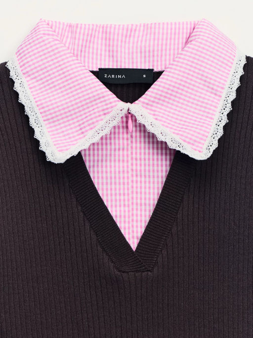 Двухслойный джемпер из вискозы / Zarina