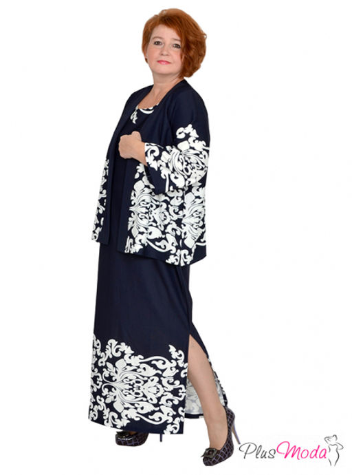 Костюм Модель №1086 размеры 44-84 - Plusmoda фото 11