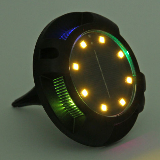 Цена за 4 шт. Фонарь садовый "Streetlight" 12 см, d=11 см, на солнечной батарее, Мультицвет