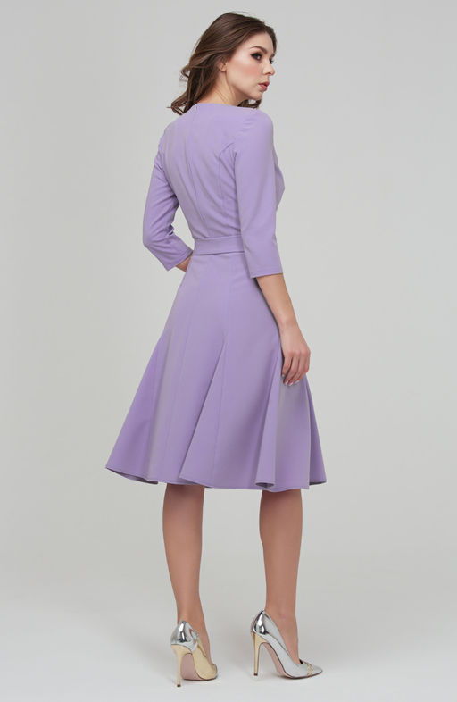 Романтичное платье сиреневый - Donna saggia фото 2