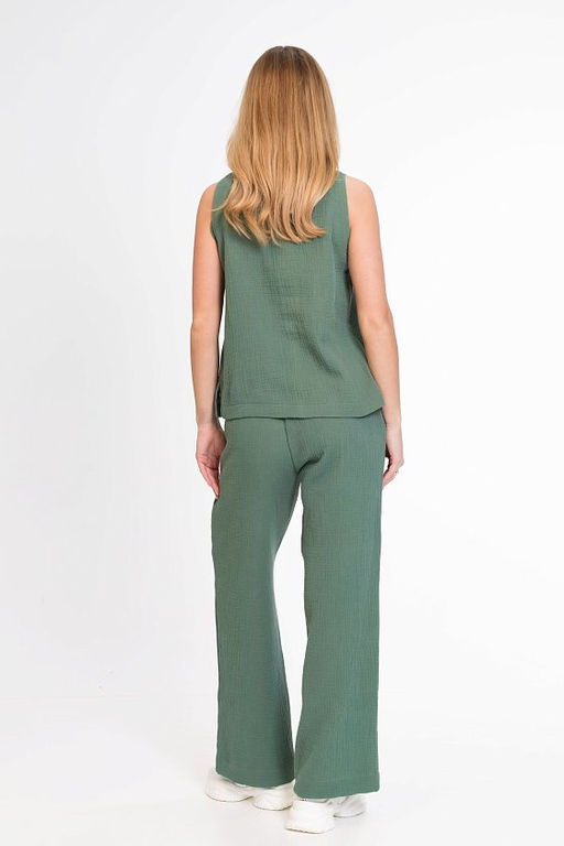 Брюки М324079а полынь - Елена фото 4