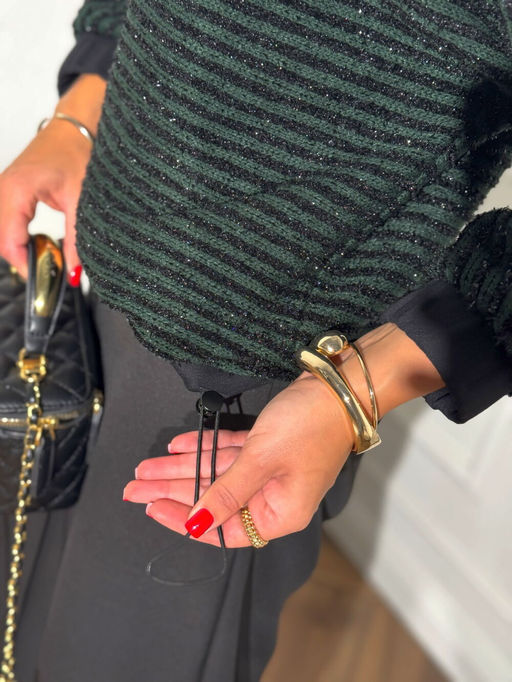 Костюм DilanaVIP 2124 зеленый/черный