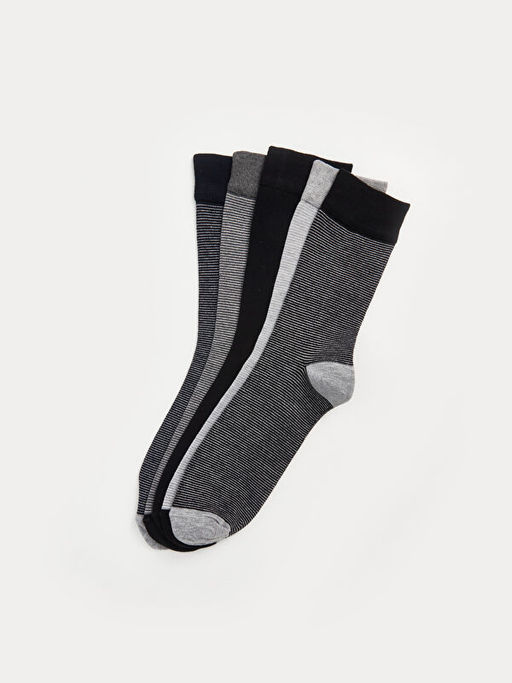 ?izgili Erkek Soket ?orap 5li - Waikiki фото 2