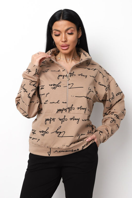 Толстовка зип женская ХЗ01