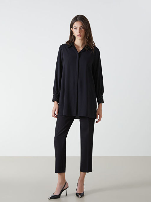 Ta? Detayl? Kad?n G?mlek Tunik