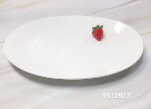 Блюдо овальное 35х25 см / WS-462 /уп 15/