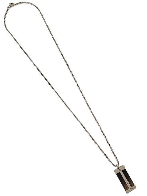 Кулон из стали на цепочке