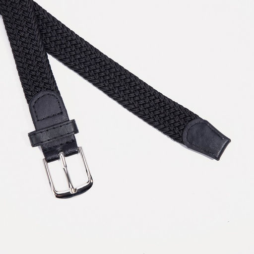 Ремень детский , ширина 2,5 см, пряжка металл, цвет чёрный - Simaland фото 2