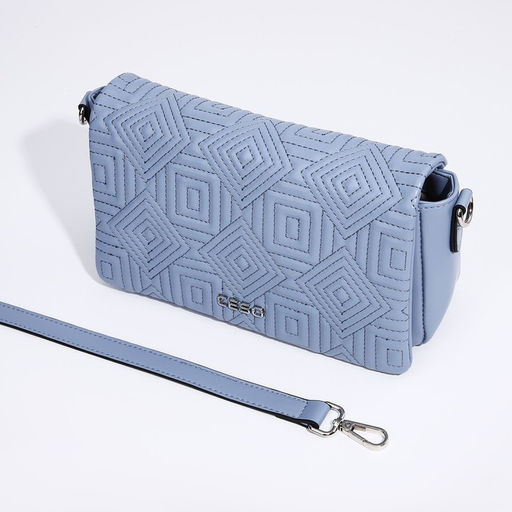 Сумка-мессенджер на магнитах, цвет голубой - Simaland фото 6