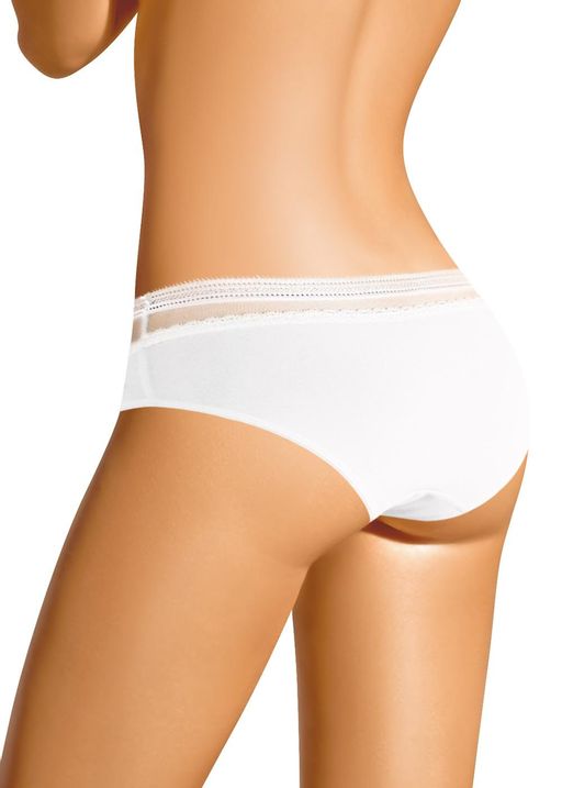CLE B863/1 Трусы жен. Кружево хлопок белый - Clever wear фото 2
