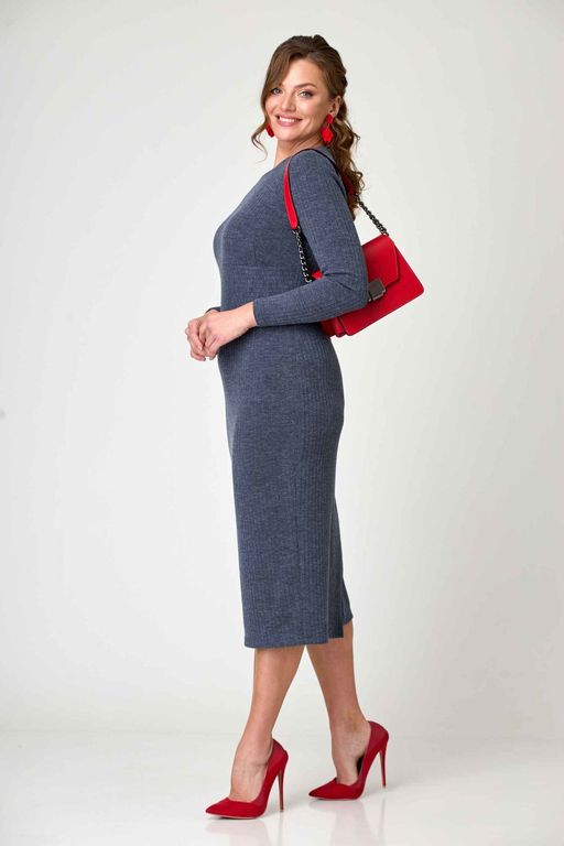 Платье Асолия 2593/1 синий  фото 6