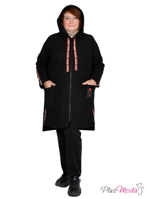 Куртка-Пальто Модель №720 размеры 44-84 - Plusmoda фото 8