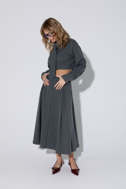 Юбка Pirs 5454 графит фото 3