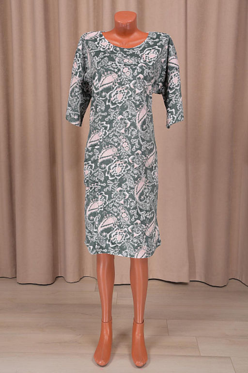 Туника велюровая (01019, темно-зеленый)