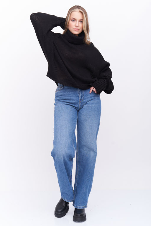 Джемпер Д 2945/черный - Текстильная мануфактура фото 8